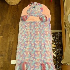Kids Unicorn sleeping bag $35